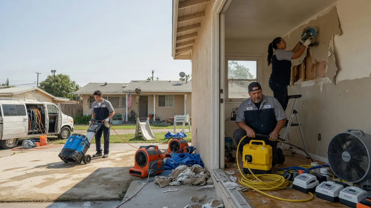 Water Damage Restoration in Edinburg, PA near me
